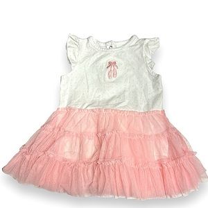 Little Me | Ballerina Tutu Skirt Onesie - Size 18m
